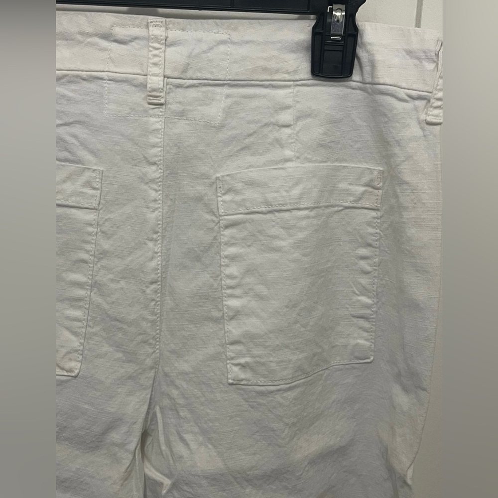 Frank & Eileen Wexford Wide Leg Linen Pant size 6 - Picture 3 of 5